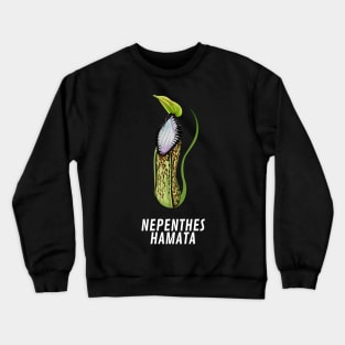 Carnivorous Pitcher Plant Shirt Gift Nepenthes Hamta Crewneck Sweatshirt